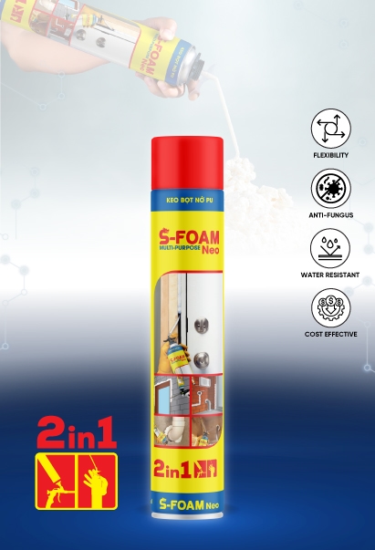 Keo Bọt Nở S-FOAM NEO
