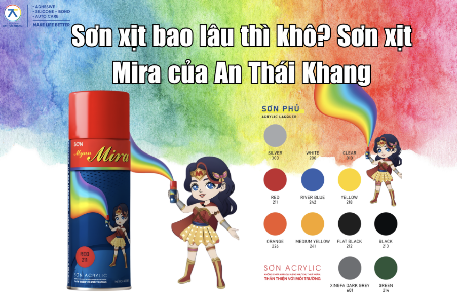 Sơn xịt bao lâu thì khô? Cách sơn bền đẹp