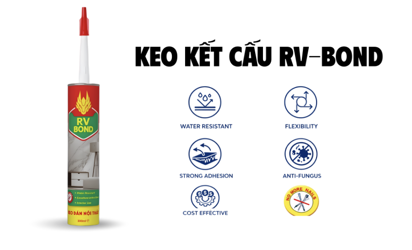 Keo dán đồ vật lên tường: Mẹo bám chắc như thợ chuyên nghiệp