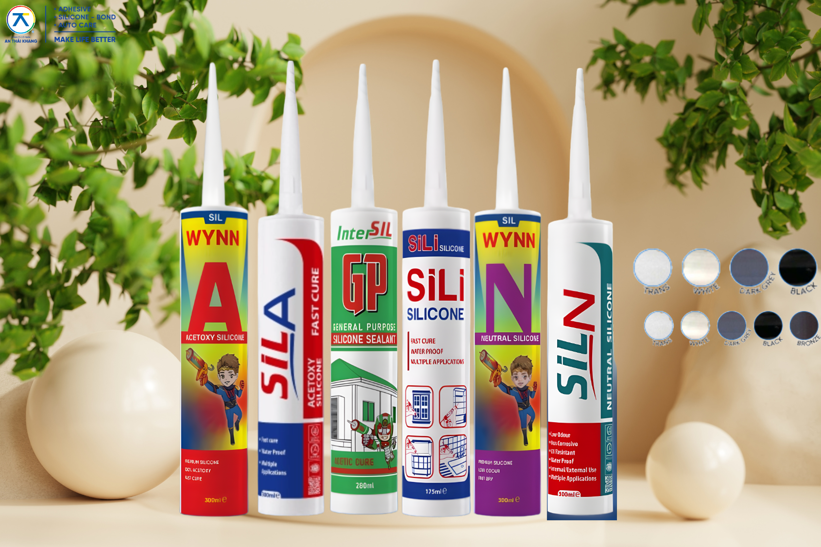 Bảng Màu Keo Silicone: Cách Chọn Màu Chuẩn
