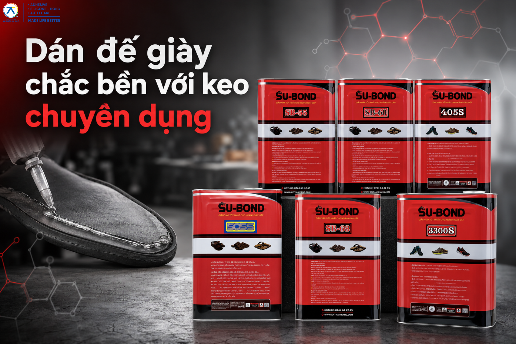 Dán Đế Giày Chắc Bền Với Keo Chuyên Dụng