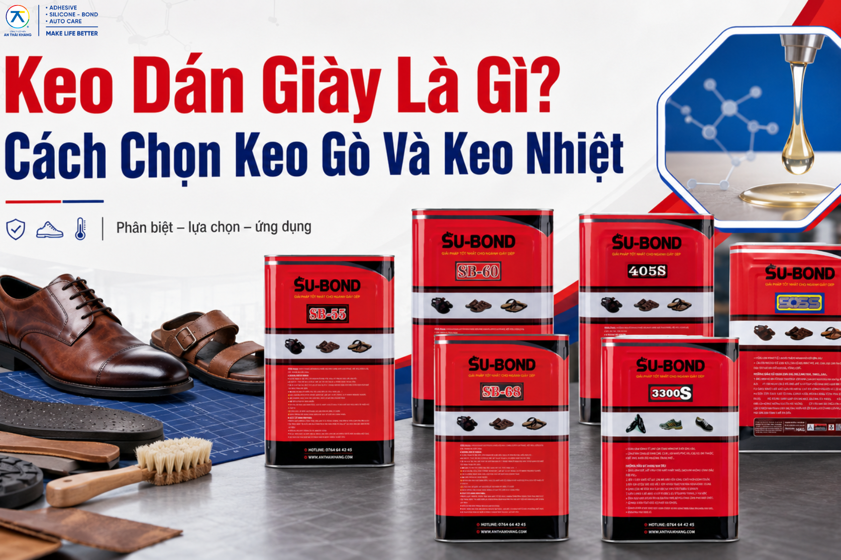 Keo Dán Giày Là Gì? Cách Chọn Keo Gò Và Keo Nhiệt