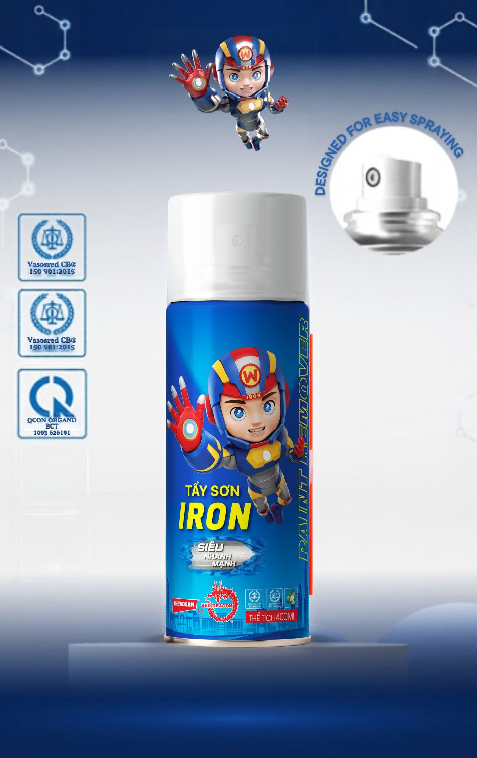 Chất Tẩy Sơn IRON