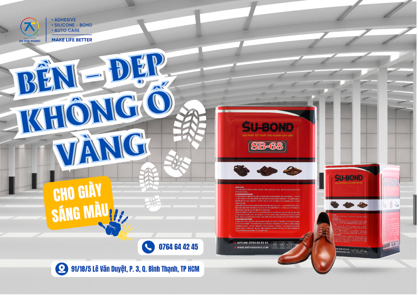 Keo nhiệt PU SB-68 cao cấp cho giày thể thao và giày xuất khẩu